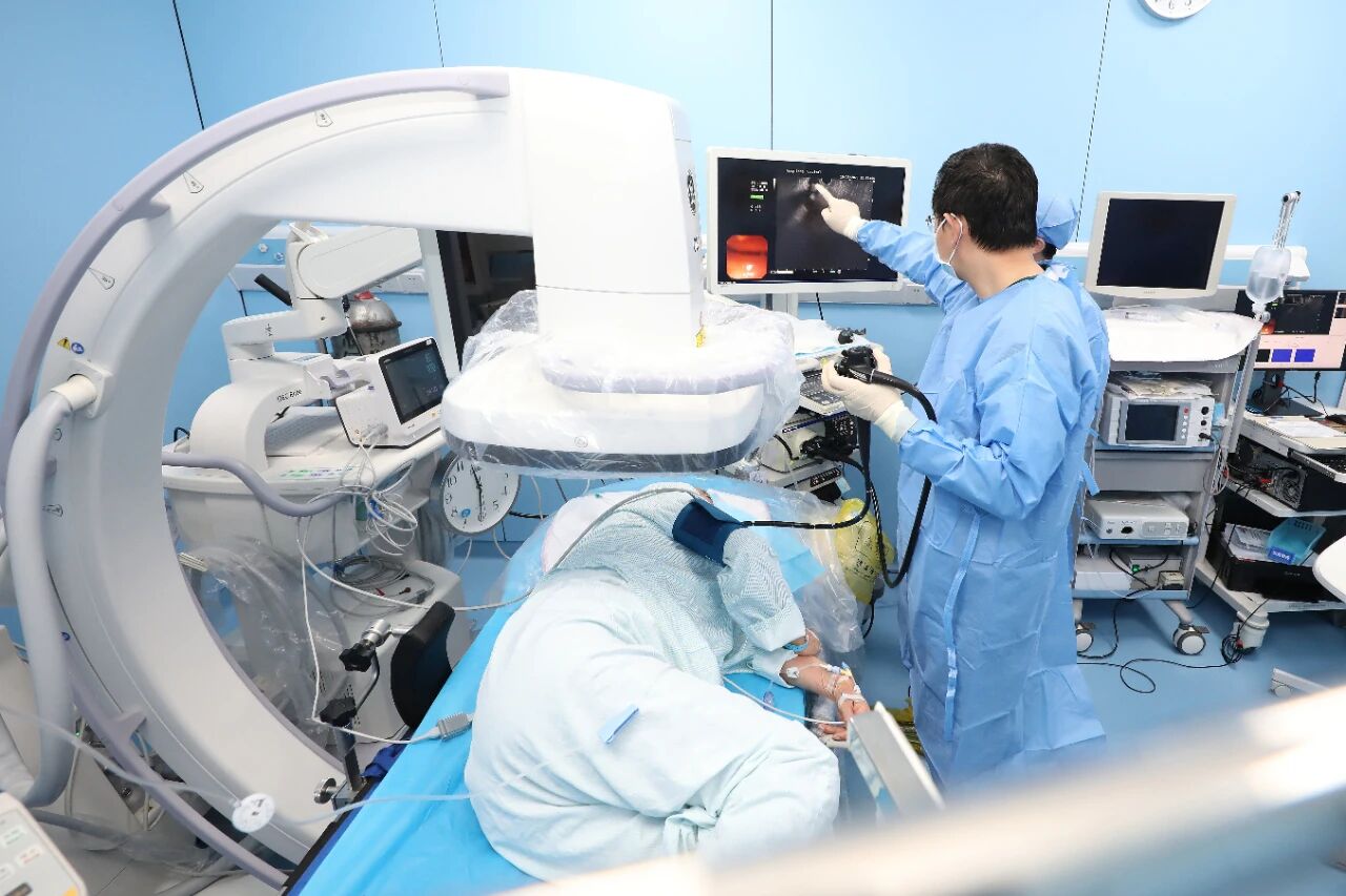 Digestive endoscopy procedure environment